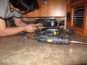 Espar technician, Jeffrey Amours, knew every detail of our heaters.