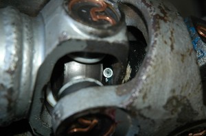 The CV joint still has a zerk fitting and must be occasionally serviced.
