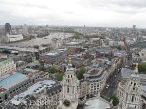 It’s a real climb to the top of St Paul’s Cathedral, but the view is worth it.