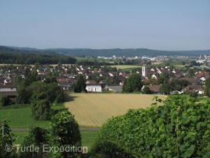 Monika's hometown of Wiesendangen still has the small village atmosphere.