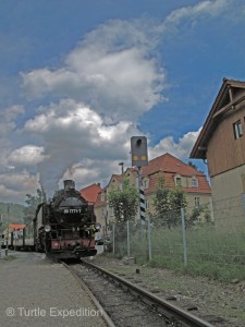 Weisseritztal was rather an ordinary German town that happened to have an interesting train running through it.