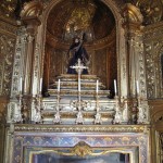 In the main cathedral the numerous altars of gold and silver were evidence of incredible wealth that had been invested in