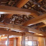 Each beam and truss in the restoration of the Kanazawa Castle was hand-carved and fitted like a giant puzzle.