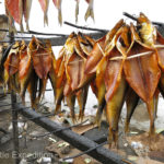 Smoked trout from Ysyk-Köl Lake are a favorite with tourists and locals.